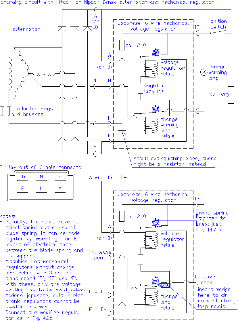 Par 4 9 6, Voltage Regulator Wiring Diagram Nippondenso